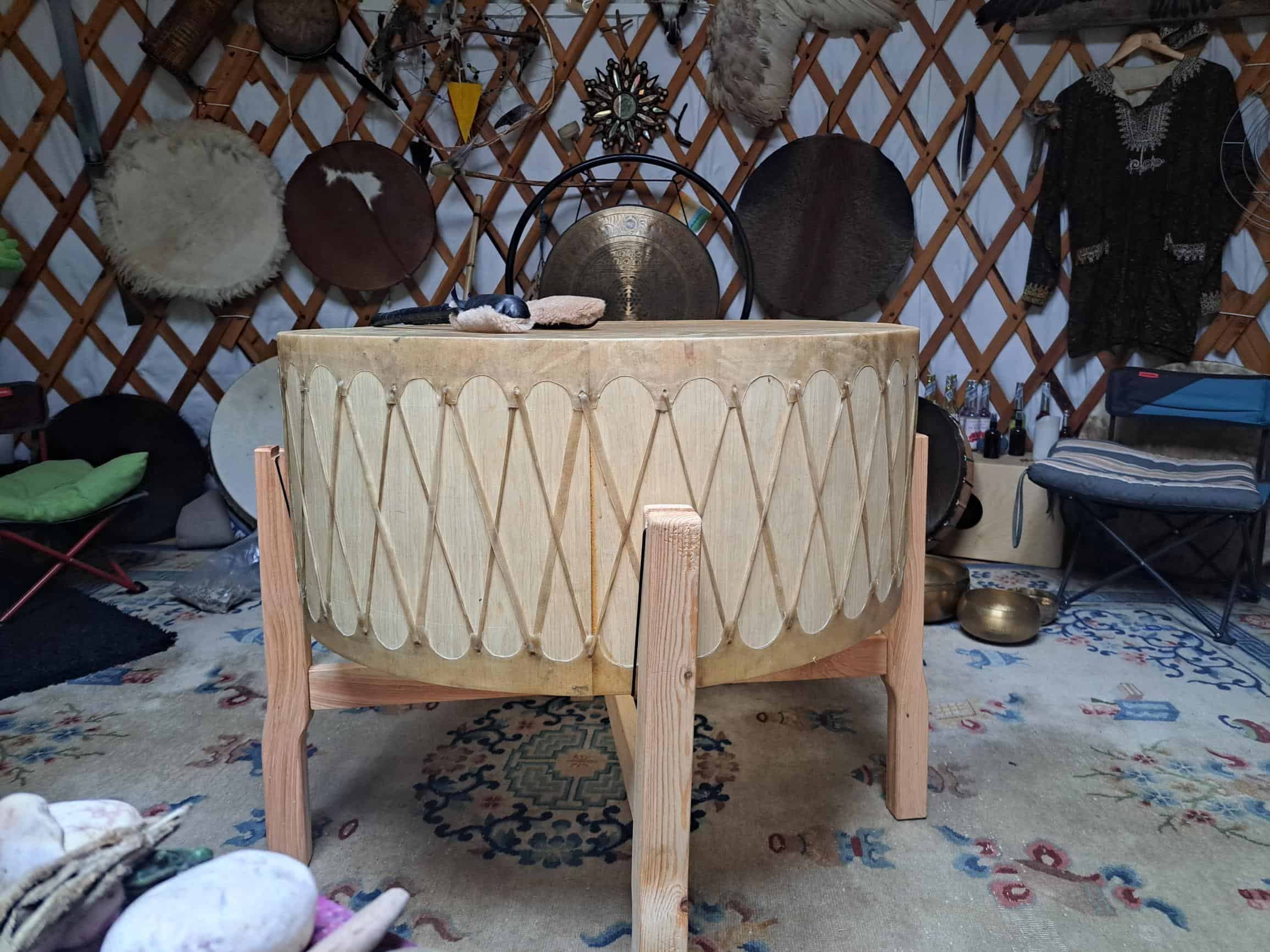 Sjamanendrum PowWow van Waterbuffel - 4