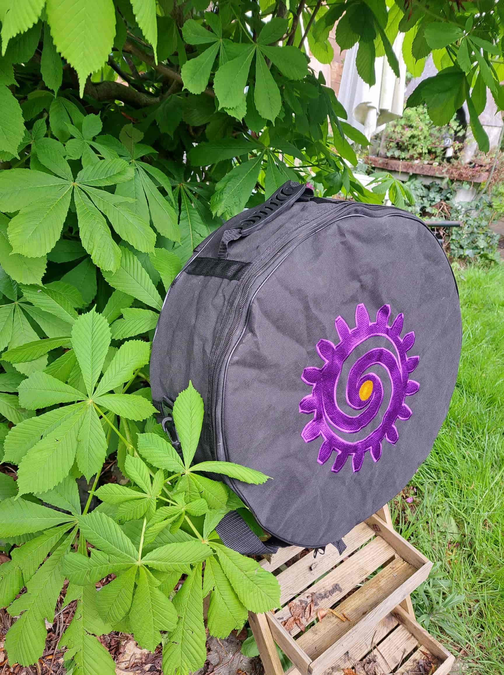 Tas voor je sjamanendrum Borduurwerk - 4