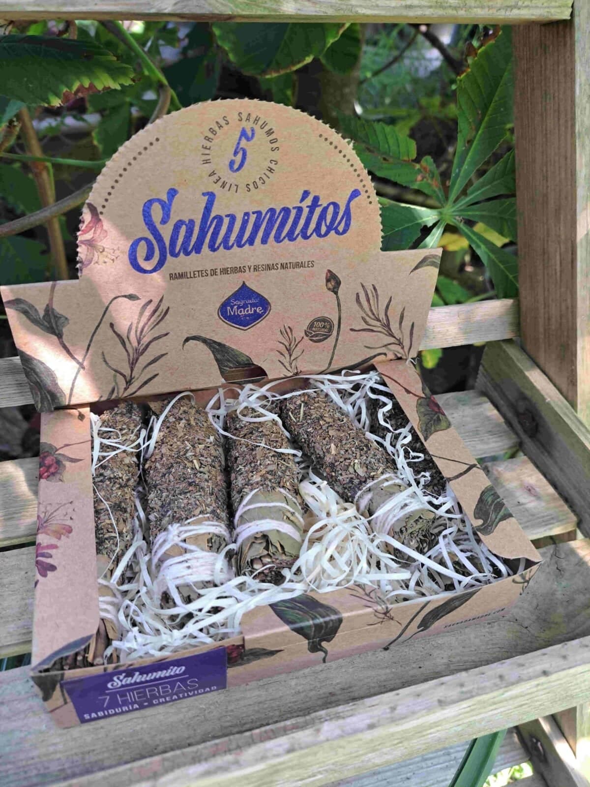 Smudge Sahumitos assortiment Kruiden en Hout