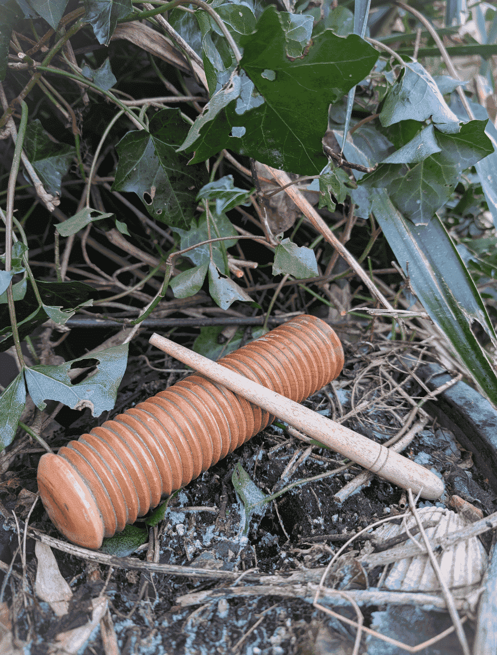Muziekinstrument de houten Ratel