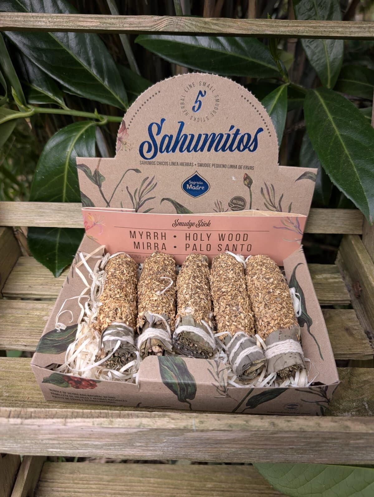 Smudge Sahumitos Mirre en Palo Santo